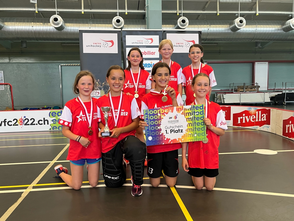 Siegerteam 3./4. Klasse aus Mörschwil